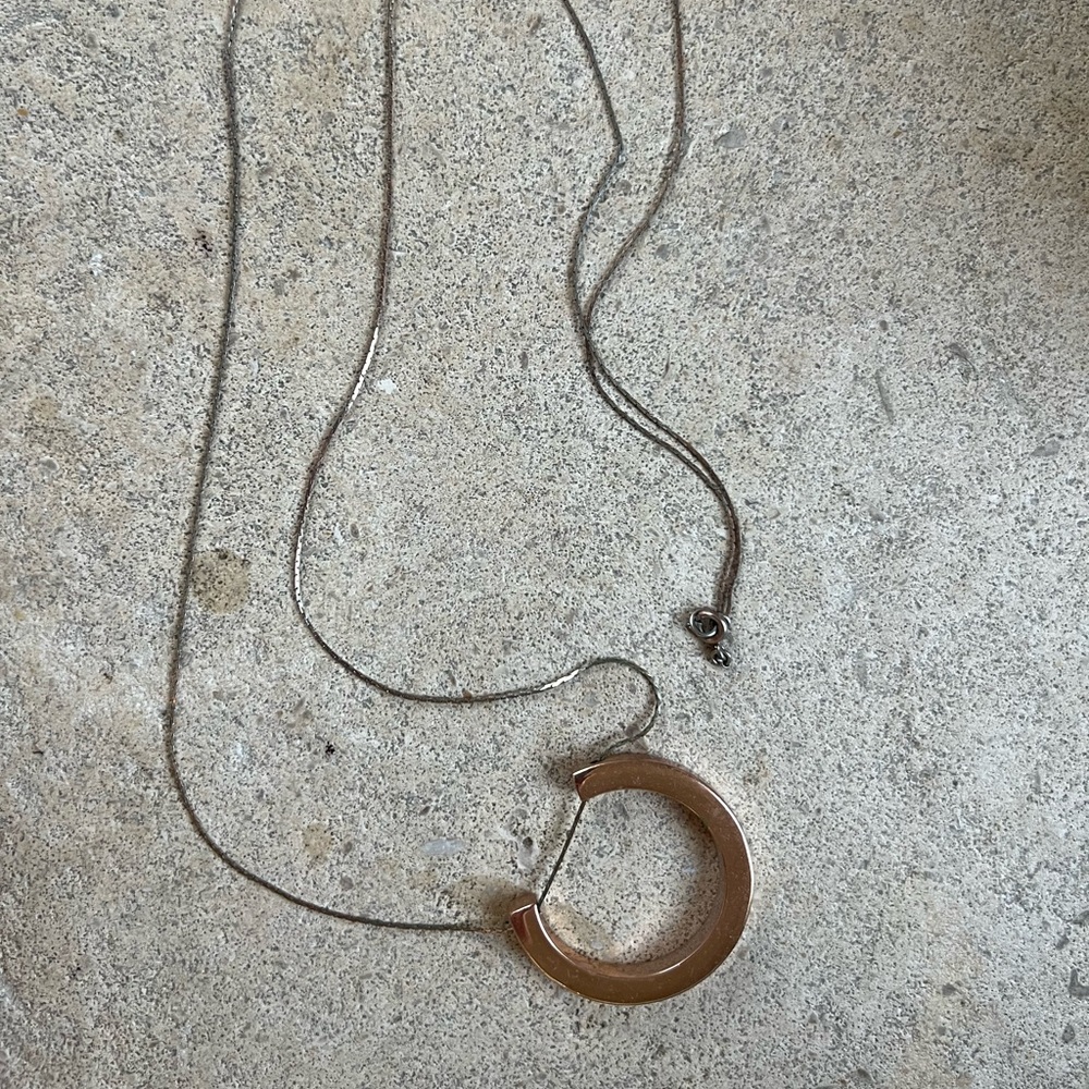 LONG GOLDEN COS NECKLACE